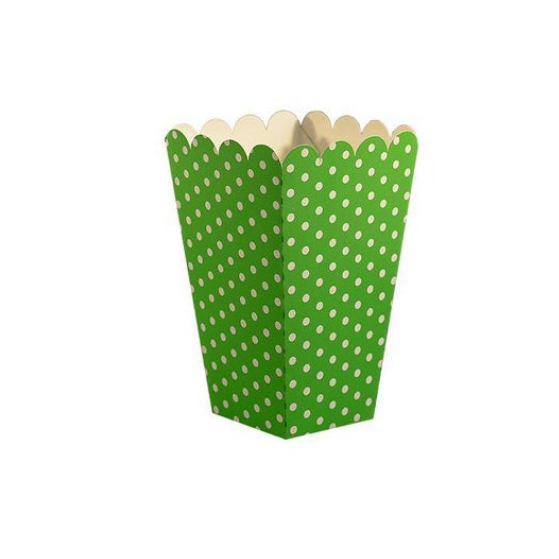 Customizable Food Container- Green Color or Polkadot